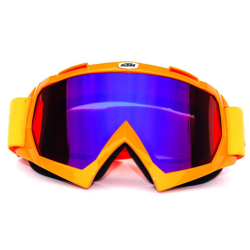 Очки для бездорожья KTM Очки для бездорожного мотоцикла Ветрозащитные очки Лыжные очки Очки для шлема для езды Ветрозащитные Песочные Скоростные очки