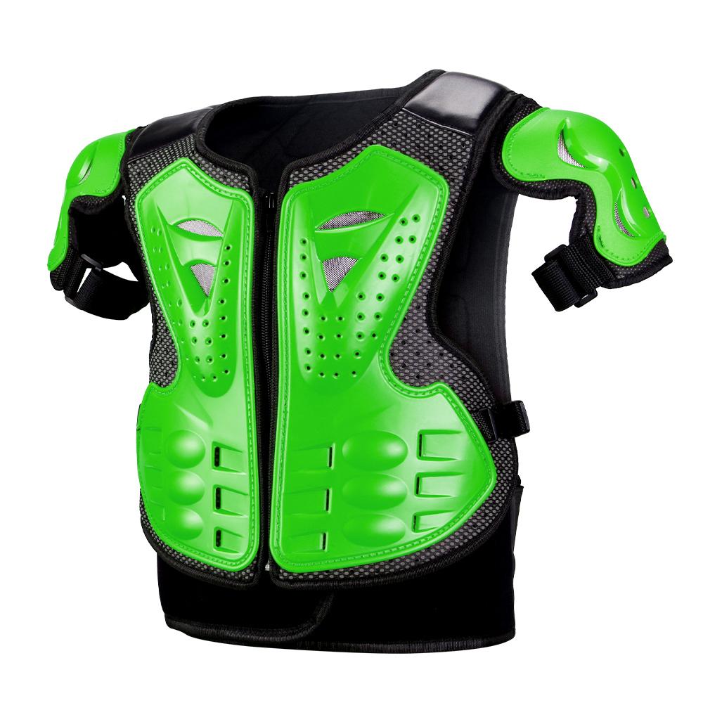 Детская Мотоциклетная Защита Тела Мотокросс Мотоциклетная Куртка Мотокросс Мото Жилет Защита Спины Груди Внедорожный Грязевой Мотоцикл Защитное Снаряжение