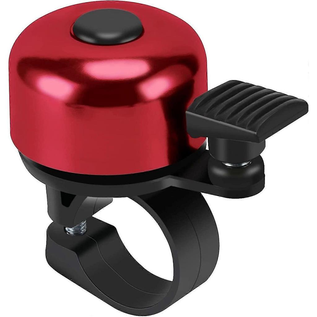 Bike Bell 1-pack, Loud And Crisp Bike Bell, Mini Cute Bike Horn For Adult And Kids Bikes, Anti-rust Coating And Sturdy Ring For Left And Right Handed-