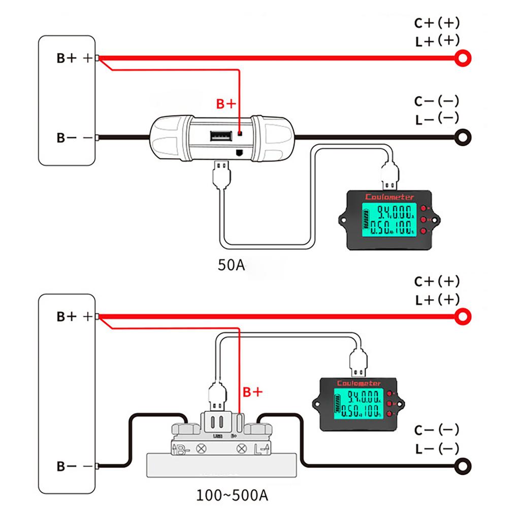 LCD Display Digital Multimeter Current Voltage Power Energy Measurement High Accuracy Ammeter Voltmeter Simple to Use