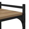 Artisan Oak Bookshelf 76 x 32 x 192 cm Particleboard