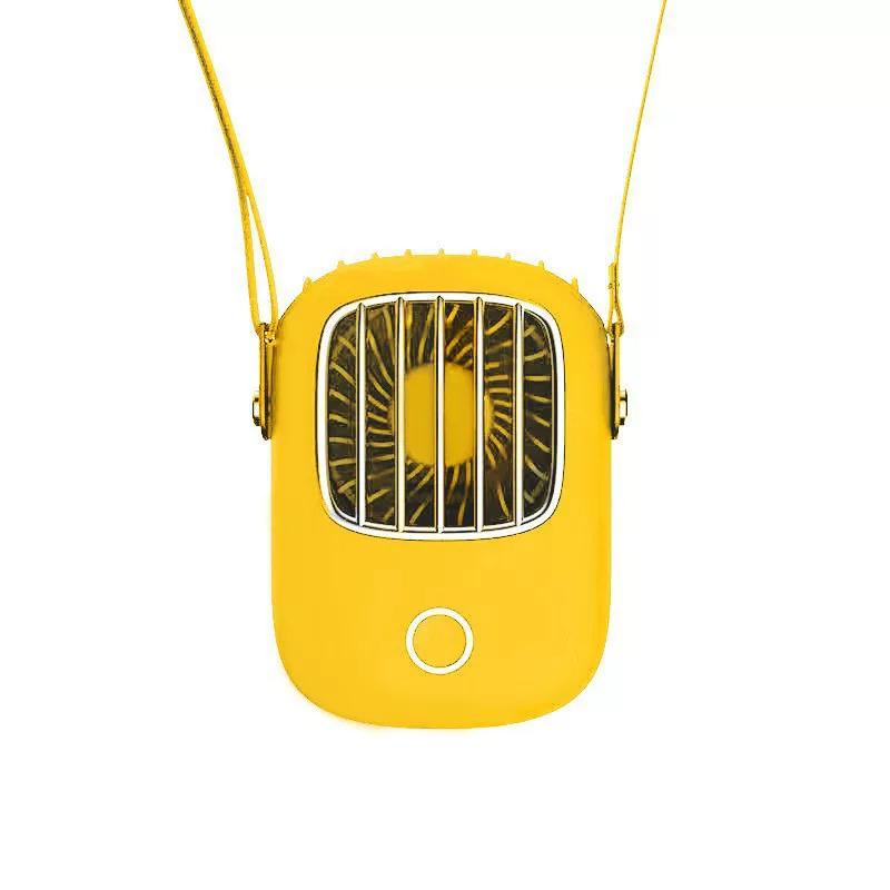 New Mini Hanging Neck Fan, Handheld Portable Small Student Fan, USB Rechargeable Fan 1441B