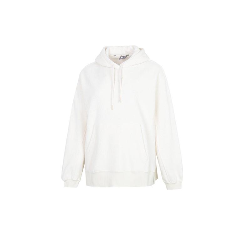 PUMA Sweatshirts Women's White Hooded Moderate Regular 672132-65