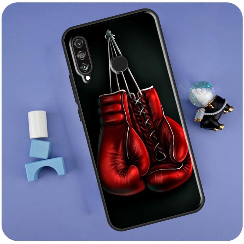 Boxing Gloves For Huawei Nova 10 9 SE 3i 7i 8i 11i 12i Y60 Y61 Y70 Y72 Y73 Y90 Y91 P20 P30 P40 Lite Case