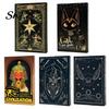 Sticker Storage Notebook Lined Journal for Women Men, Gothic Mystical Hardcover A5 Ruled Personalized Notebook, Daily Office School, Writing,