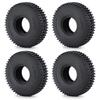 Four 1.0" Soft Rubber Wheel Tires, 64mm & 65mm, Upgraded for TRZX 1/18 Scale Traxxas TRX4M RC Crawler Car (#3 65mm)