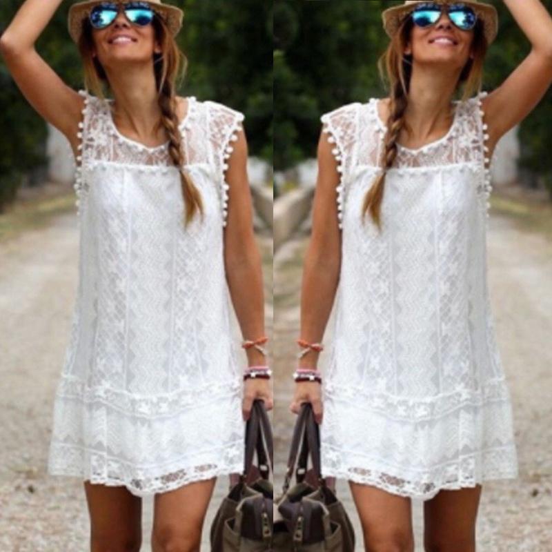 Summer Boho Women Short Maxi Dress Evening Cocktail Party Beach Sundress Dresses