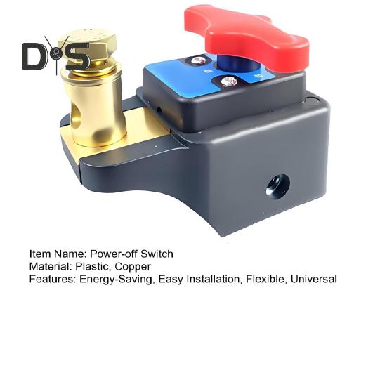 Выключатель-разъединитель аккумулятора 12-24 В, универсальный, сверхпрочный, латунный, энергосберегающий выключатель питания, интеллектуальный выключатель аккумулятора автомобиля для легкового автомобиля и грузовика