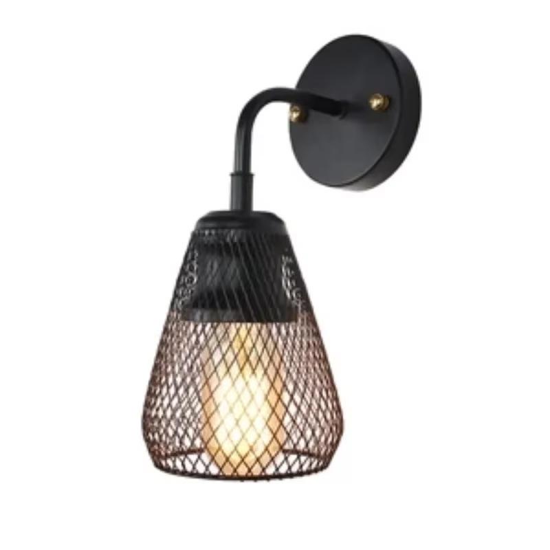 Винтажный железный светодиодный настенный светильник Industrial Creative E27 для прикроватных тумбочек, балконов, кафе, баров, лестниц, освещения комнаты, домашнего декора, светильников