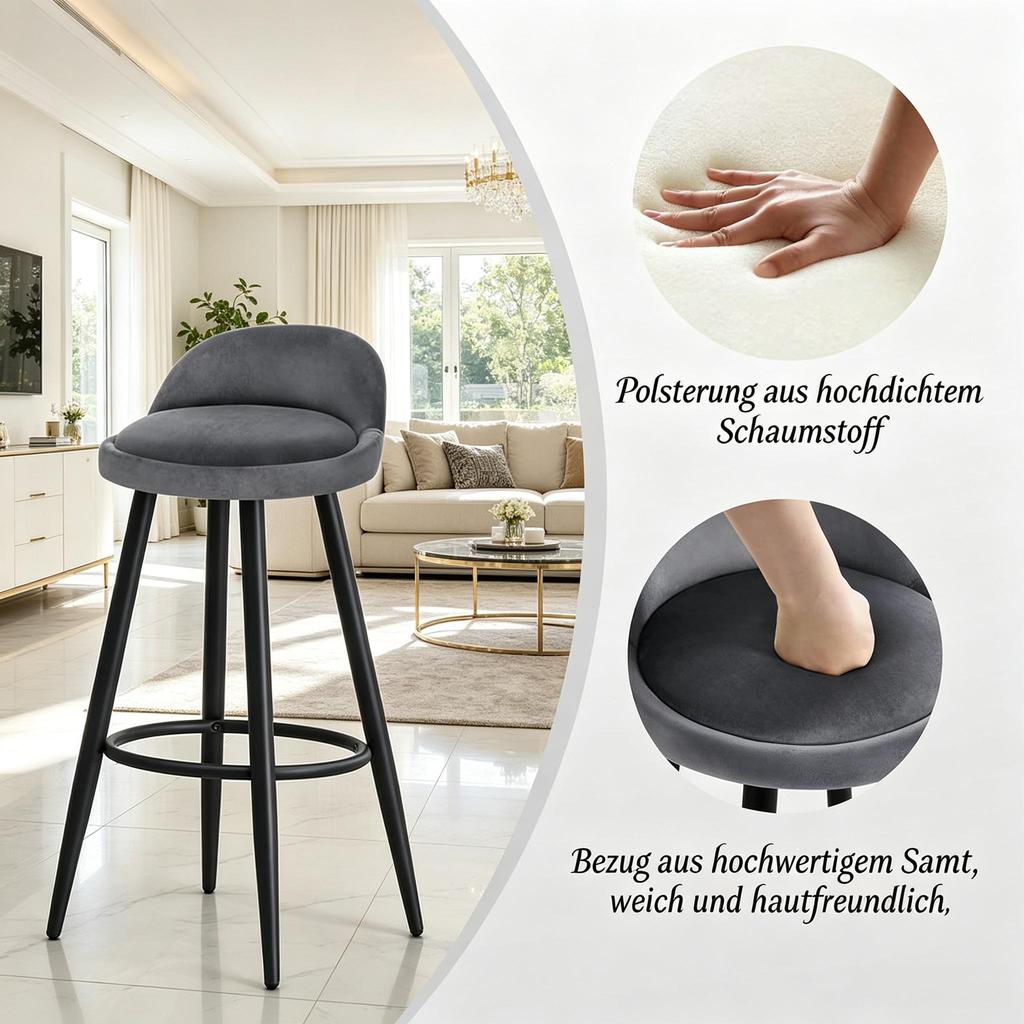 Modern Comfortable Table Chair,Bar Stool,Dining Chair,Chat Stool(only with 1Pcs Stool)