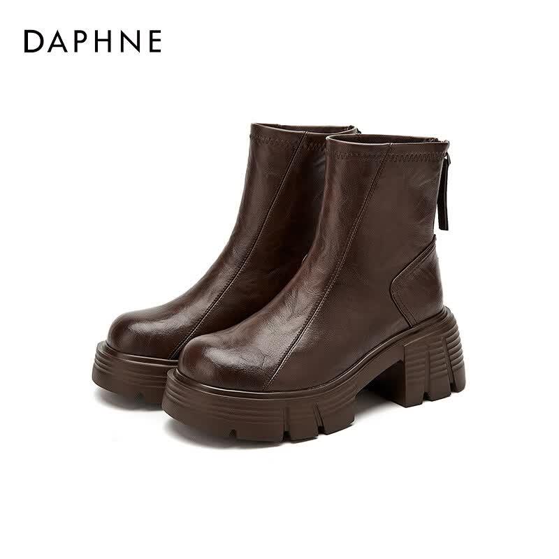 Женские челси Daphne на массивном каблуке