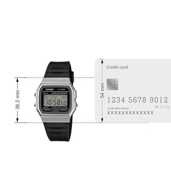Casio Цифровые F-91WM-1BDF