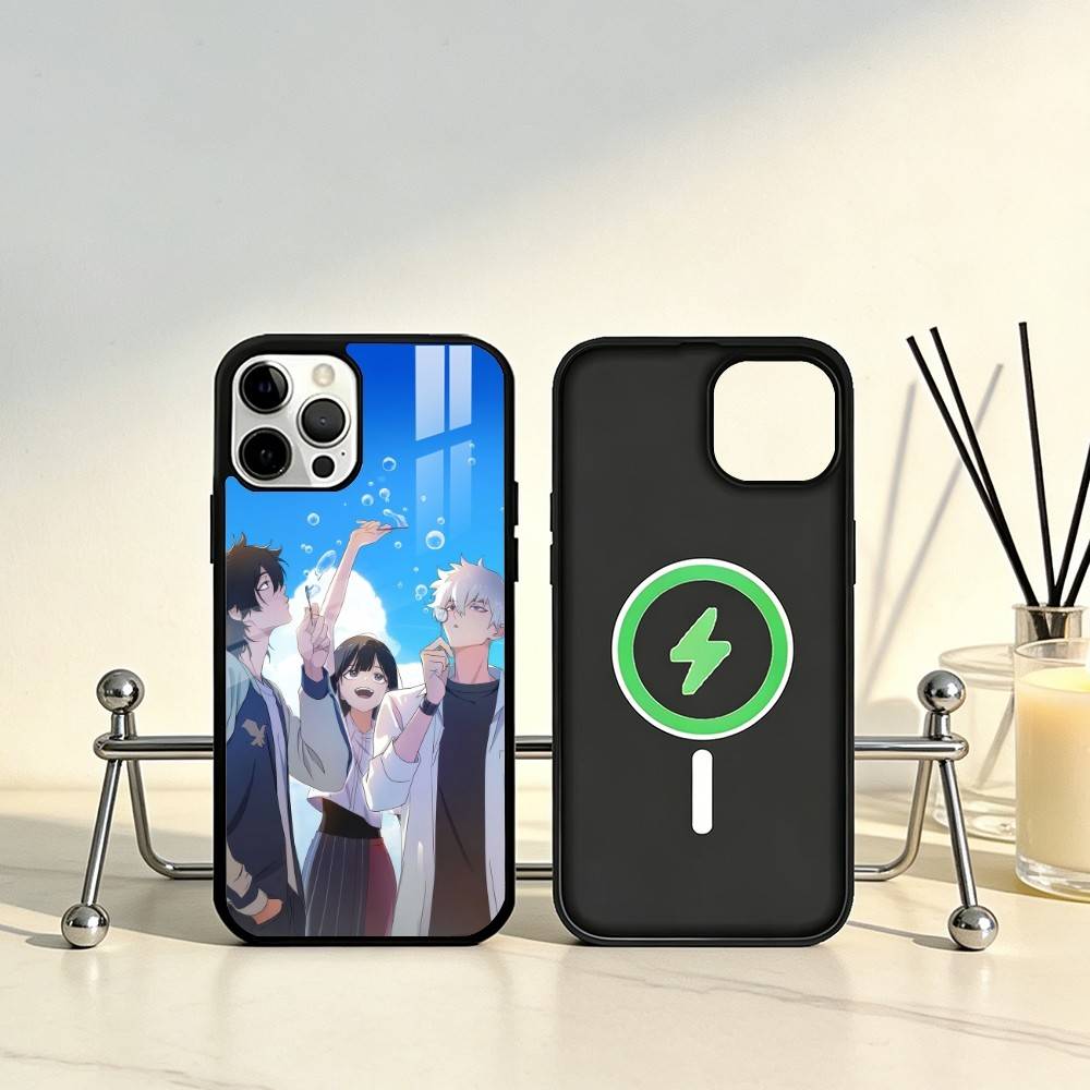 Чехол для телефона Link Click для iPhone 17, 16, 15, 14, 13, 12, 11 Plus, Pro Max, магнитный, для беспроводной зарядки Magsafe