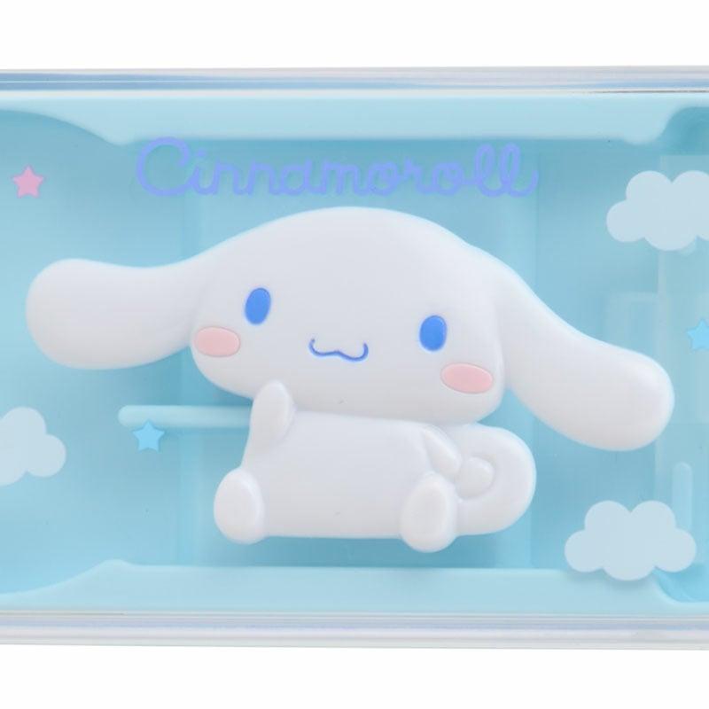 Набор для ланча Sanrio Cinnamoroll с рельефным рисунком, три предмета, Япония НОВЫЙ Персонажи Sanrio