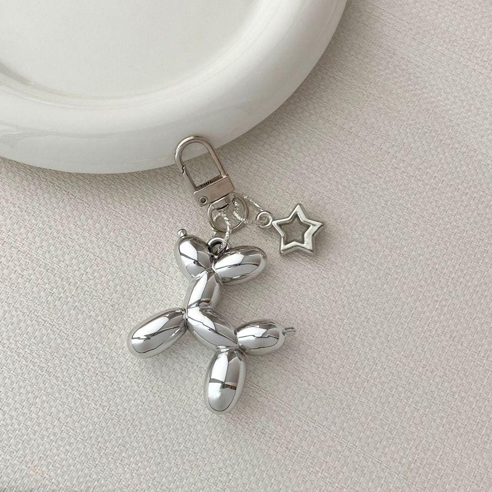 Брелок в виде воздушного шара в виде щенка с покрытием, брелок в виде воздушного шара в виде собаки, брелок в виде воздушного шара в виде акриловой собаки, пара