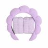 3Pcs Fashion Microfiber Washing Wristbands Scrunchies Puffy Headband Spa Bubble Headband for Washing Face Makeup Shower Skincare