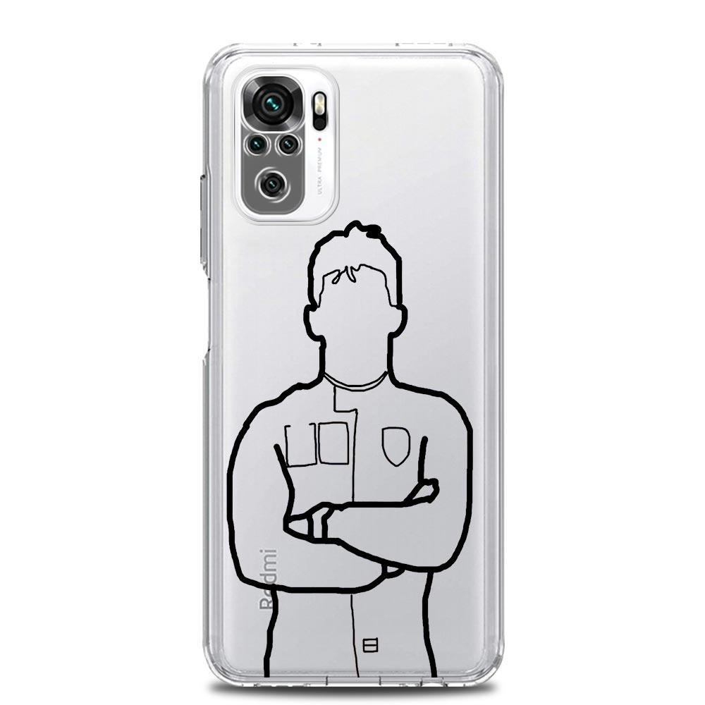 Phone Case For Xiaomi Redmi Note 13 12 5G 9S 9 8 10 11 Pro Plus 4G 9T 13C 12C 10C 9C 9A 7 Pro Clear Cover F1 Number 33