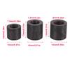 Explosion Proof White Black Bakelite 12mm 13mm 14mm No - Break Strong Billiard Pool Cue Tip Top Ferrule 1PC