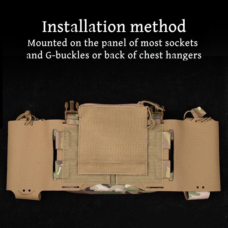 Multi purpose Storage Pouch, Management Pack, Sundry Bag, Diversified Adaptation to MOLLE Systems Easy Installation