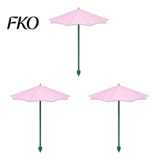Patio Plant Sunshade 10 Inch Diam Umbrella, Outdoor UV Protection Shade, Mini Parasol Provides Shade Seedlings to ?Defend Plants from