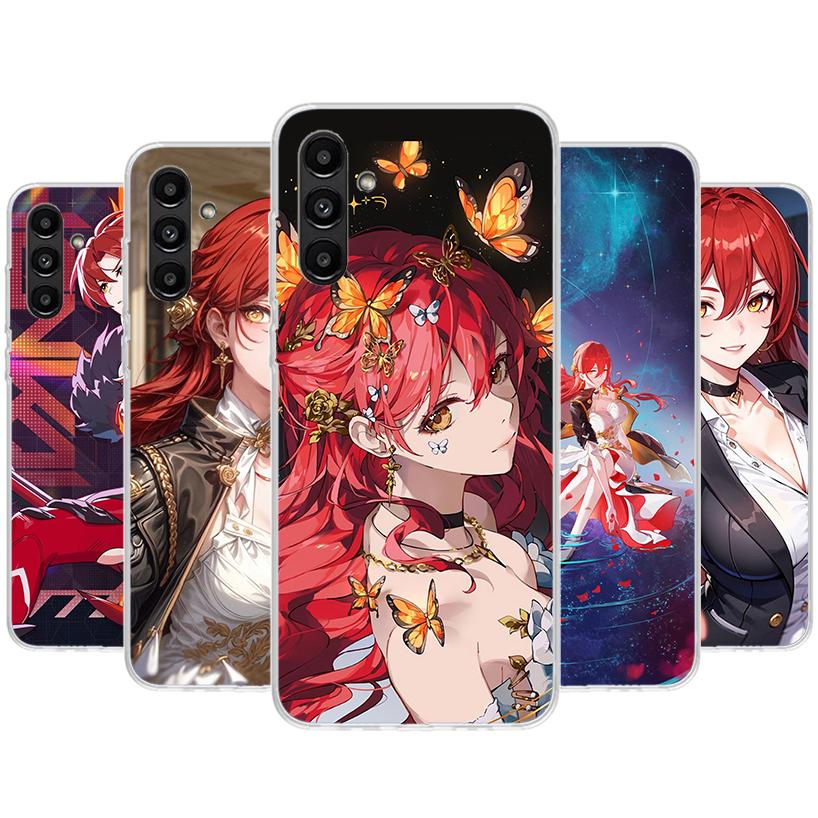 Чехол для телефона Honkai Star Rail Himeko для Samsung Galaxy A55 A54 A53 A52 A15 A14 A13 A12 A35 A34 A33 A32 A25 A24 A23 A22 A04S A03S