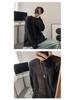 Men's Summer Thin Grid T-Shirt: Trendy Hong Kong Style, Hollow Knit, Long Sleeve, Round Neck Cover-Up