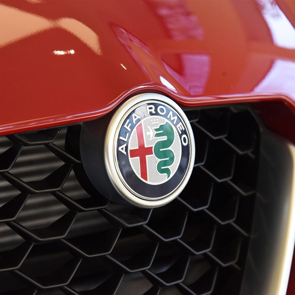 DGJLS1 40mm Car Center Console Knob Decoration Sticker Interior Accessories for Alfa Romeo Giulietta 159 Mito 147 156 Giulia Stelvio