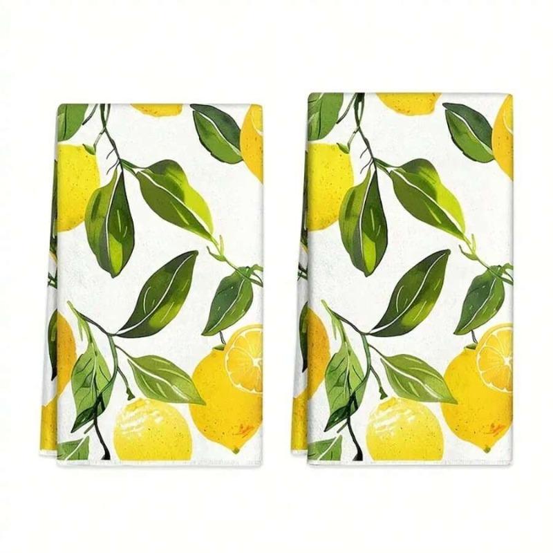 2 шт. кухонных полотенец, наборы полотенец, Супервпитывающие мягкие чистящие салфетки, кухонный декор, кухонные принадлежности, бытовые принадлежности, чистящие салфетки