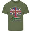 British Grown South African Roots Africa Flag Unisexs Light Cotton TShirt