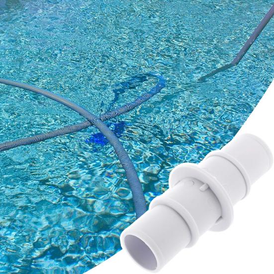 Pool Hose Adapter Connector 1-1/2" or 1-1/4" Pool Vacuum Hose Adapter Strong Sealing