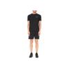 Emporio Armani EA7 Набор спортивный повседневный мужской с принтом букв логотипа, круглый вырез, короткий рукав, Черный 8NPV01-PN2CZ-1200