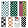 Клетчатый чехол для телефона Xiaomi Redmi Note 12 4G 11 10 Pro 5G 10C 10S 9S 9 9T 8T 9C 9A 8 8A 7 K50 K40