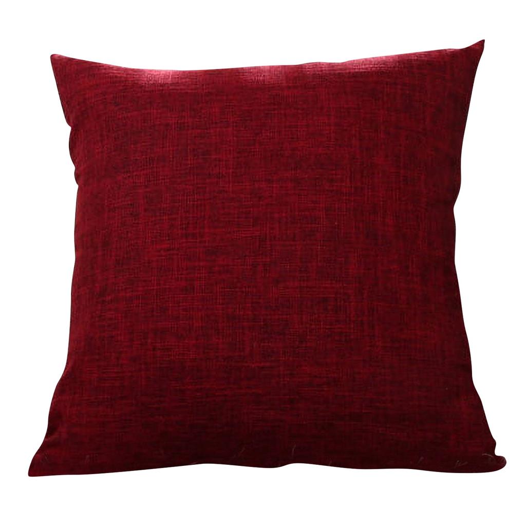 55 * 55 см Чехол для подушки Домашняя утолщенная льняная наволочка, диванная подушка, мягкая подушка для изголовья кровати