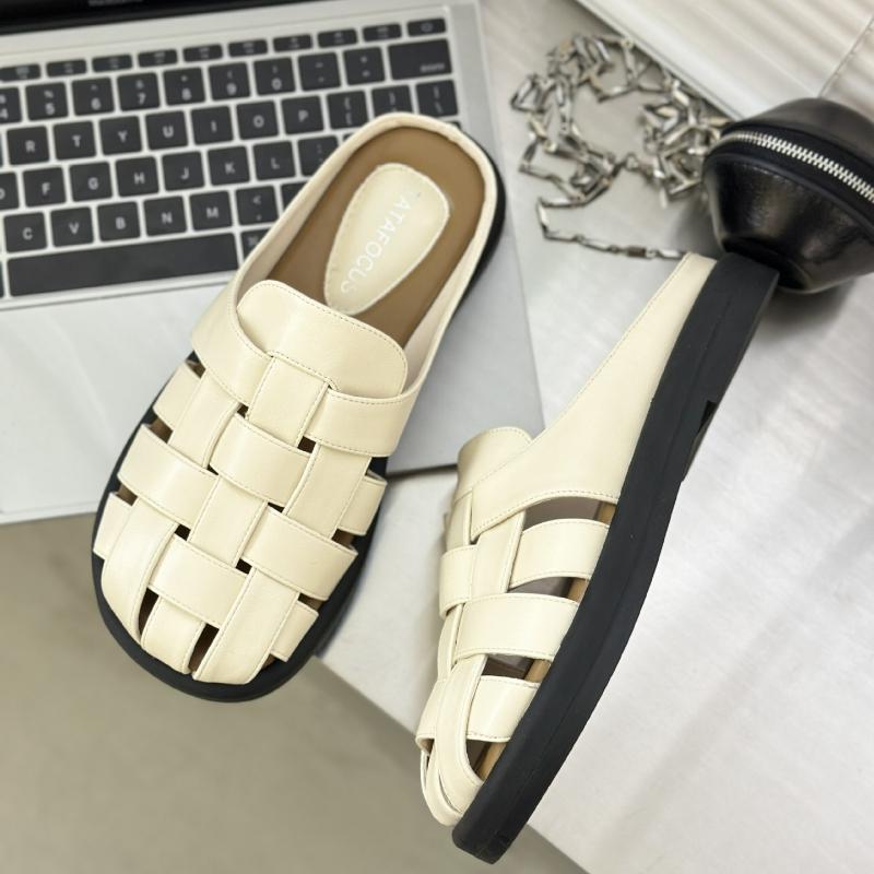 Женские летние новые мягкие кожаные сандалии на платформе