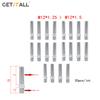 GETITALL M12x1.25,M12x1.5,M14x1.25,M14x1.5 20PCS Extended Wheel Studs Conversion Tall Lug Bolts Screw Adapter Kit length 50/58mm