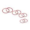 8x Red Air Vent Outlet Inner Ring Cover Trim for Mercedes Benz E Class W213 16+