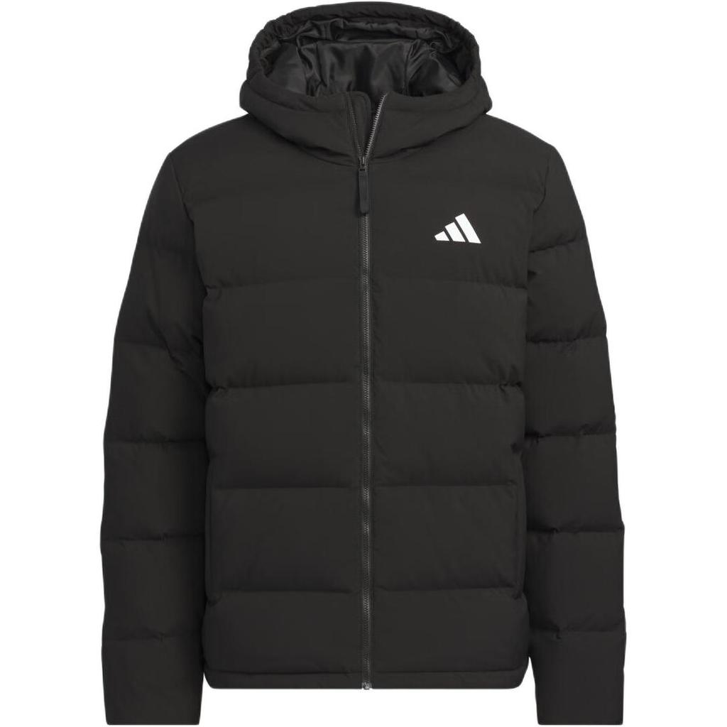 adidas Пуховик с капюшоном Helionic Черный KF4400