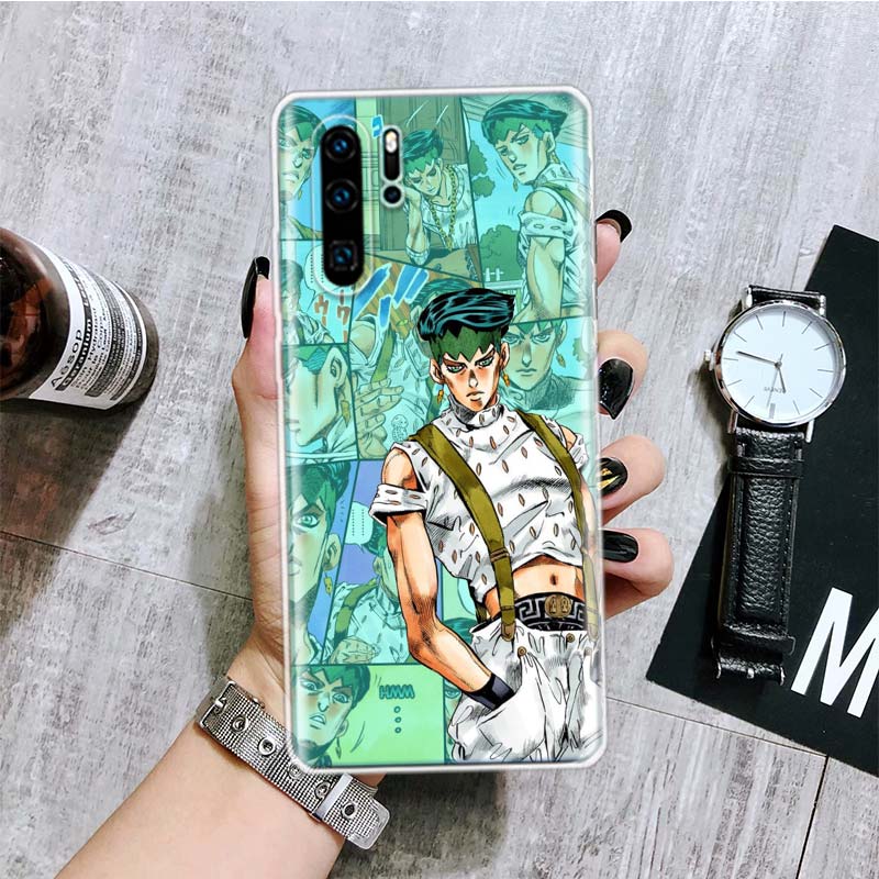 Чехол для телефона с аниме «JoJo Bizarre Adventur» для Huawei Honor 10 9 20 9X 8A 8X 8S Lite Pro Y5 Y6 Y7 Y9S P Smart Z 2019 2021 10i 20i