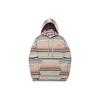 Толстовка с капюшоном Li Ning All Over Print Striped с капюшоном Unisex, верблюжье-серое AMBT131-2