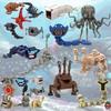 2026 Новые Строительные Блоки Subnautica Морское Чудовище Bloop El Gran Maja Пожиратель Морей Призрачный Левиафан Игрушка Кирпичики Subnautica Подарок для Фанатов