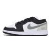 Air Jordan 1 Низкие Винтажные Баскетбольные Кроссовки Устойчивые к Скольжению и Истиранию Мужские Черно-Серые 553558-131(Команда85-)