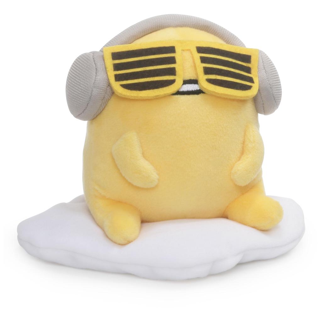 GUND Sanrio Gudetama with Sunglasses, 5-inch Yellow Plush Toy for Ages 1 Year and Up