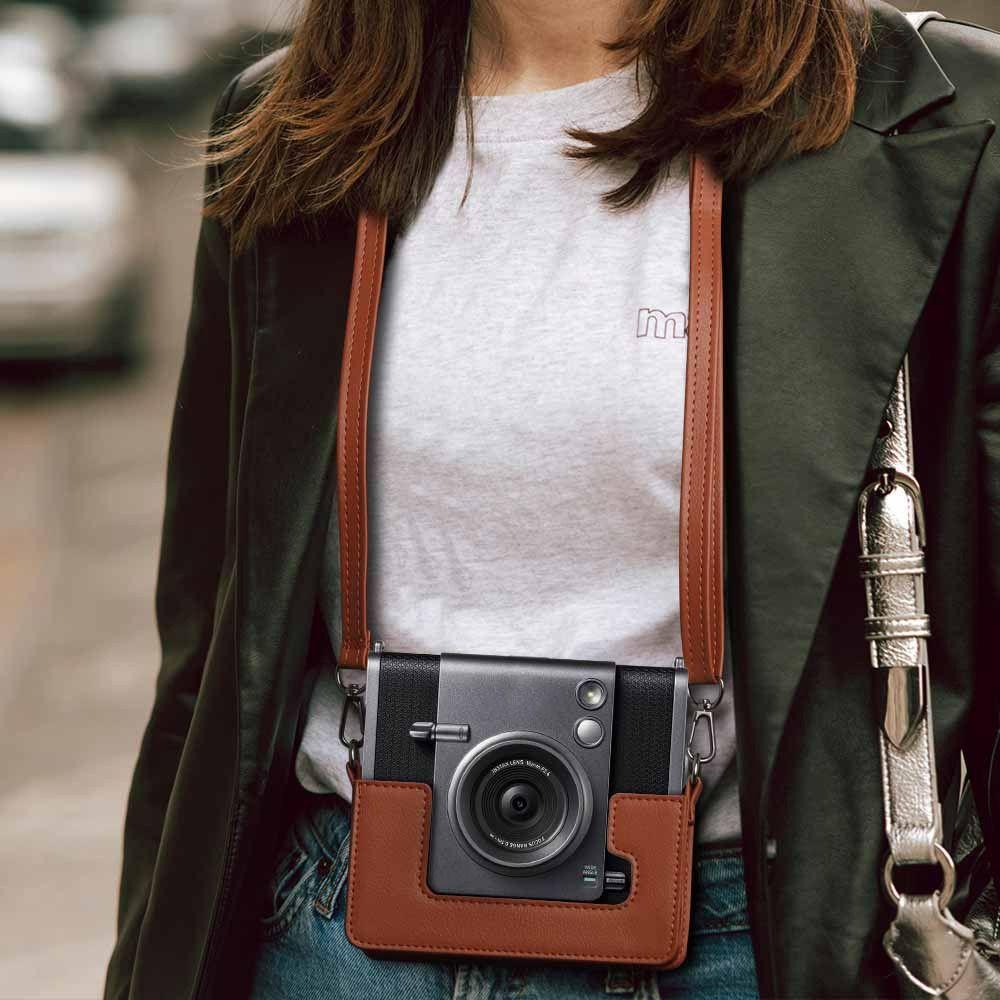 Shockproof Protective Cover Anti Scratch Photography Pouch for Fujifilm Instax WIDE EVO Travel