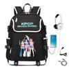 Школьная сумка в студенческом стиле, большая вместимость, для учеников средней и старшей школы, мультяшный рюкзак