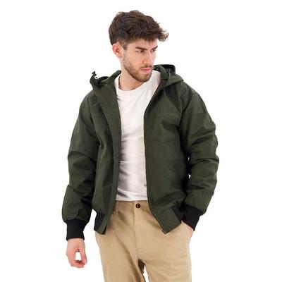 Surplus Nylon Jacket Lightweight Padded Green