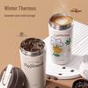 Deli 316 Stainless Steel Dual-Spout Insulated Coffee Thermos