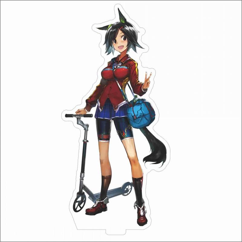 Япония красивая дербиль 15 см персонажи мультфильмов акриловая двухсторонняя подставка модель каваи милая офисная декоративная панель постоянные поклонники записи