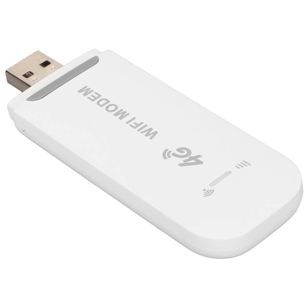 Беспроводной 4G LTE роутер 150 Мбит/с, поддержка 10 пользователей, USB-интерфейс, портативный WiFi-модем для планшета, ноутбука, белый