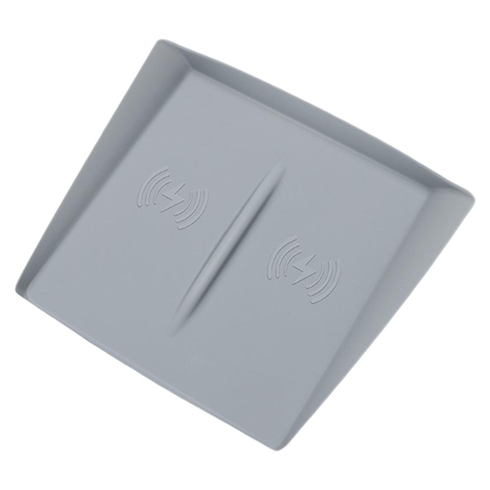 Беспроводная зарядная панель Силиконовый коврик для мобильного телефона Нескользящий Устойчивый к царапинам Чехол для зарядной панели для Tesla Model 3 Highland