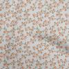 Cotton Flex Brown Fabric Floral Quilting Supplies Print Sewing Fabric By The Yard 40 Inch
